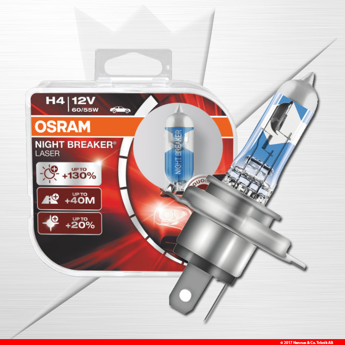 Osram H4 Night Breaker Laser