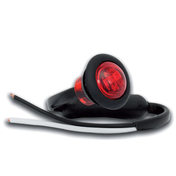 Rund Bakmarkering 28mm 2PIN