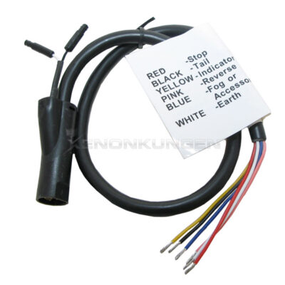 Lampkabel 0.6M 6PIN Vänster