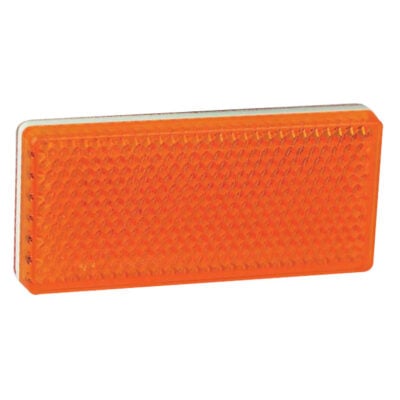 2-Pack Reflex Reflektor Rektangulär | Orange