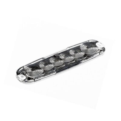 Blixtljus Låg Profil | R65 6LED Blue