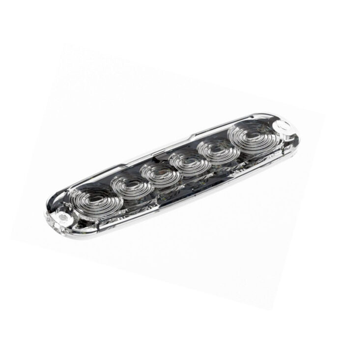 Blixtljus Låg Profil | R65 6LED Blue
