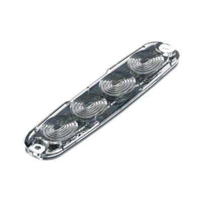 Blixtljus Låg Profil | R10 4LED Red