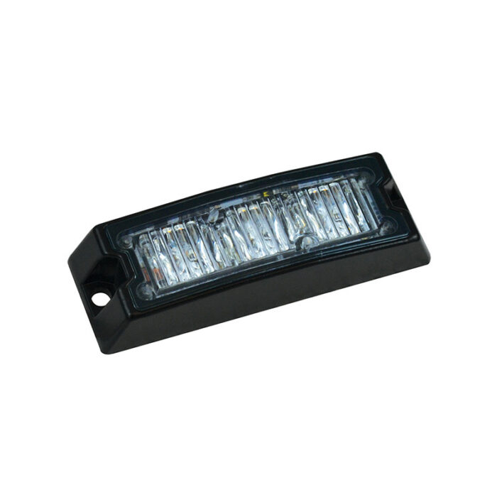 Blixtljus Slimline 3LED R65 Röd