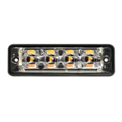 Blixtljus Super-Slim R65 4LED Amber