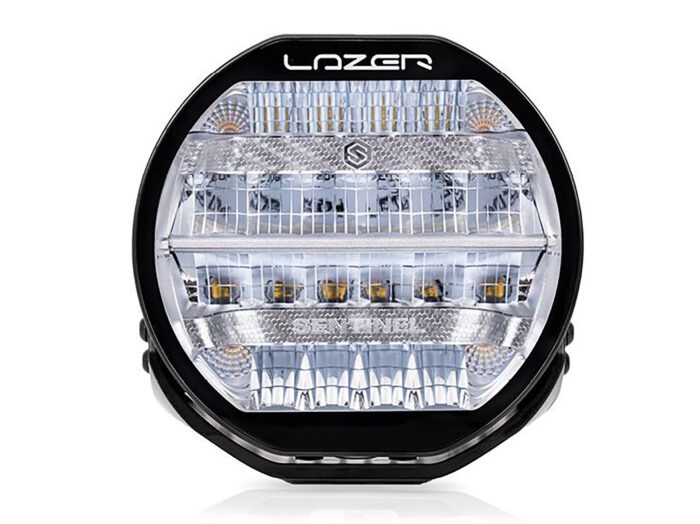Lazer Sentinel Std LED extraljus 9" Chrome