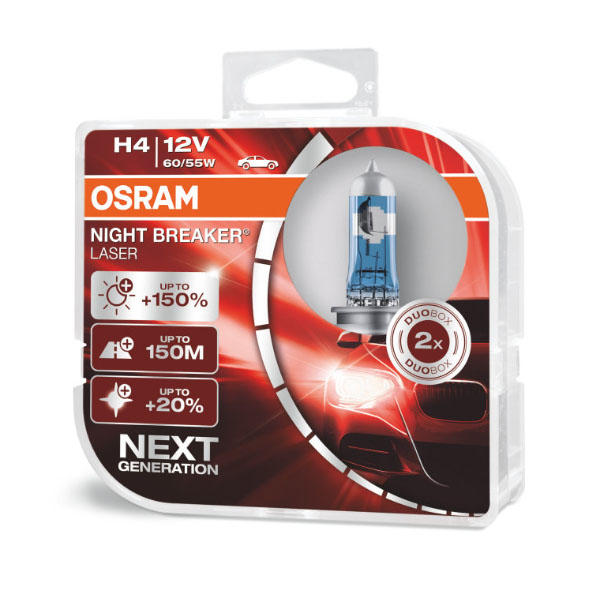 H4 Night Breaker® Laser