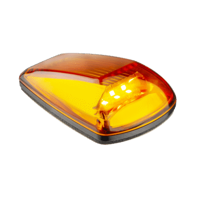 Blinkerslampa M77 Lågprofil 22mm | Gul (2-Pack)