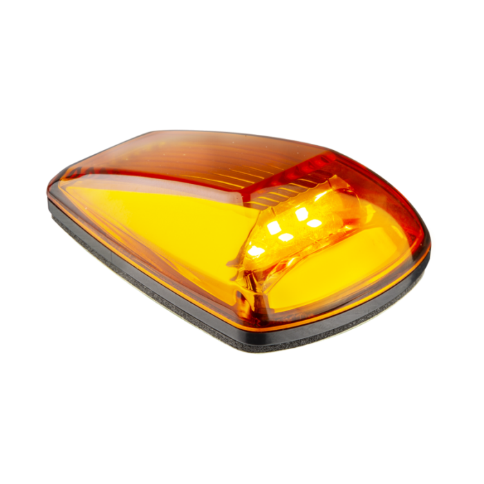 Blinkerslampa M77 Lågprofil 22mm | Gul (2-Pack)