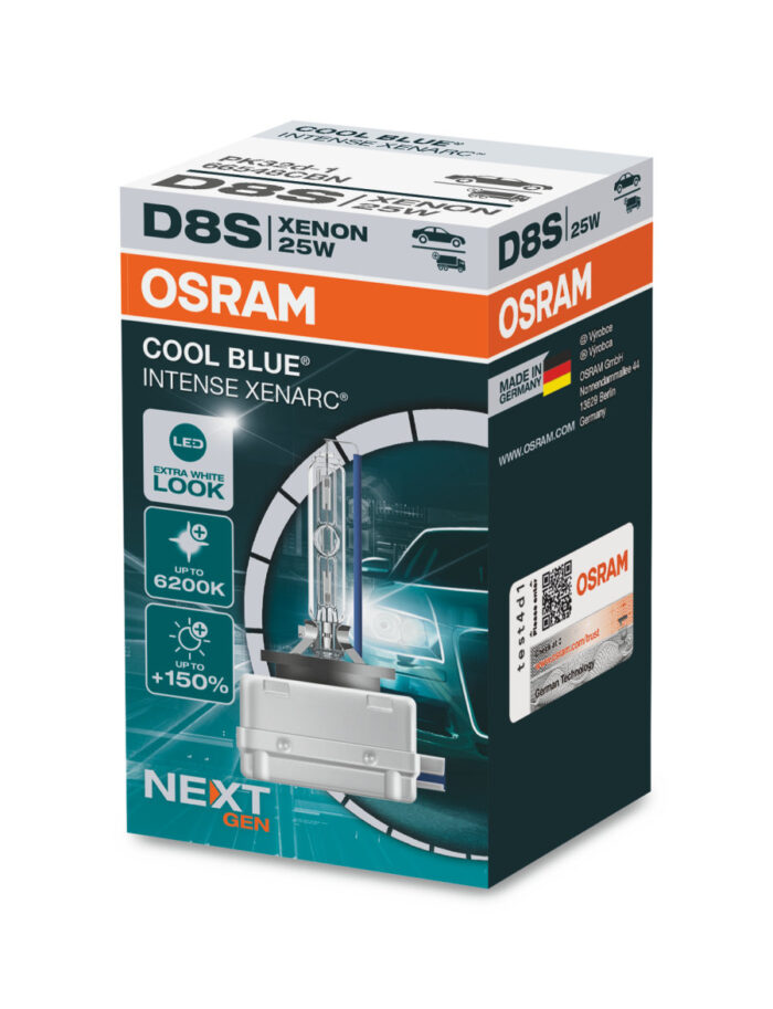 D8S XENARC® Cool Blue Intense (NG) | Styck