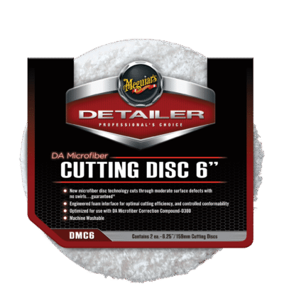 Meguiar's DA Microfiber Cutting Pad 6" 2-pack