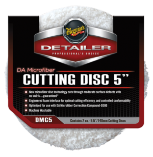 Meguiar's DA Microfiber Cutting Pad 5" 2-pack