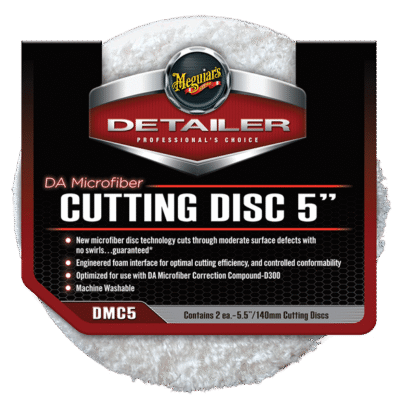 Meguiar's DA Microfiber Cutting Pad 5" 2-pack