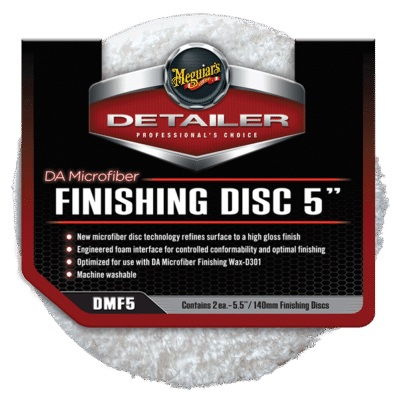 Meguiar's DA Microfiber Finishing Pad 5" 2-pack