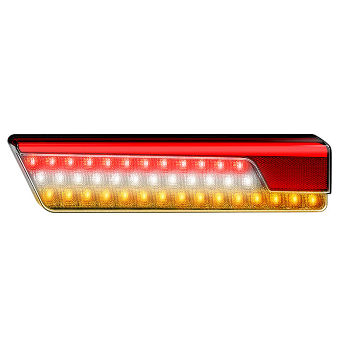 Kombinationslampa 355BARWML Chrome | Left