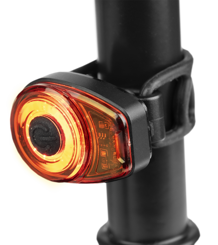 Smarter® Bullit Cykellampa B200 RÖD | 50lm