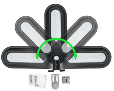 Solcellslampa VALLE-18 | PIR-sensor