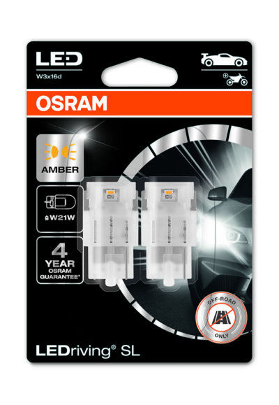 LEDriving® LEDlampa SL W21W