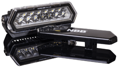NBB Alpha 230 Pro LED extraljusramp