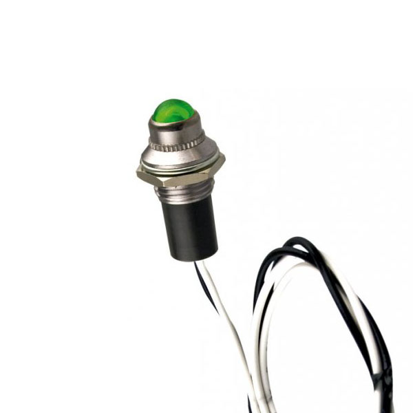 Signallampa Grön 12V