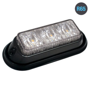 Blixtljus 3LED R65 Amber