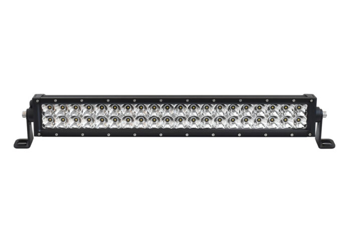 BriodLights V2 LED extraljusramp rak, 40x3 W, 22" (560 mm)
