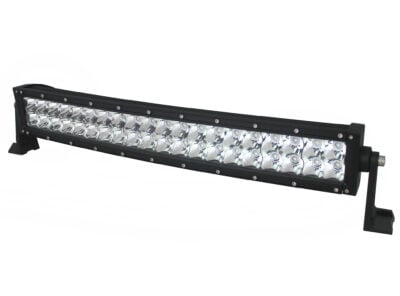 BriodLights V2 LED extraljusramp böjd, 40x3 W, 22" (567 mm