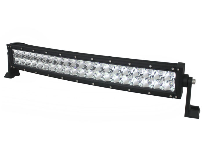 BriodLights V2 LED extraljusramp böjd, 40x3 W, 22" (567 mm