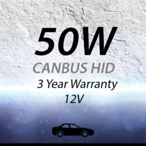 50W Canbus Xenonkit för helljus | 12V