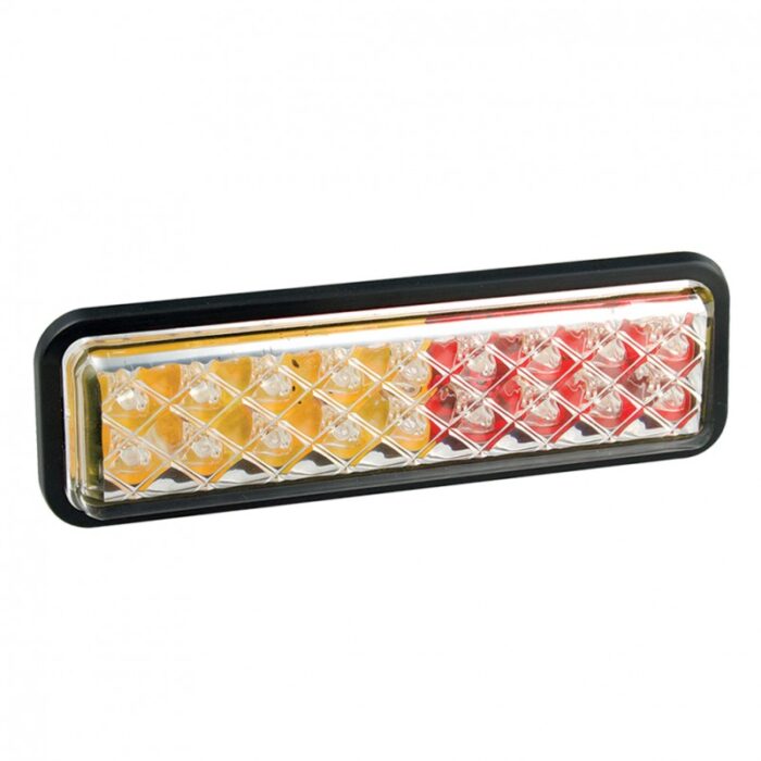 Baklampa 135ARMGE Röd