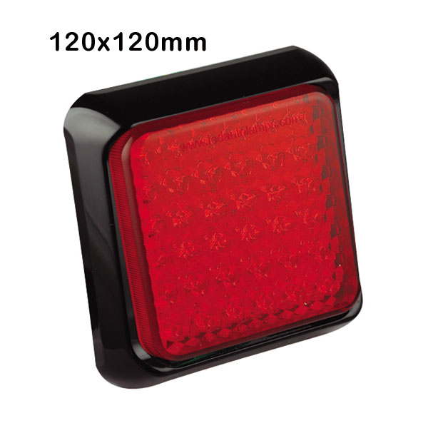 Baklampa 100RME Röd