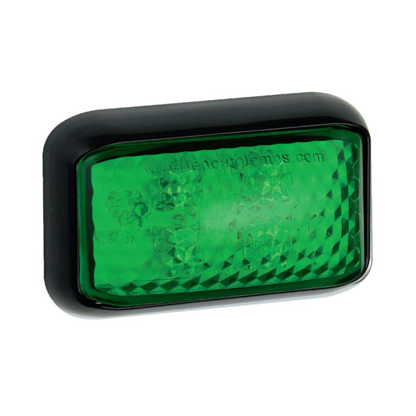 ABS Markeringsljus 4LED Grön