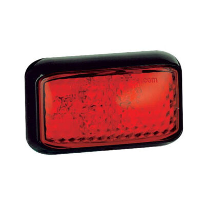 Bakmarkering 4LED Röd