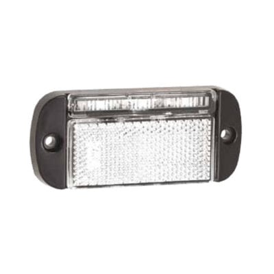 Frontmarkering 3LED Vit