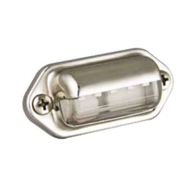 Steg Lampa Krom|Vit
