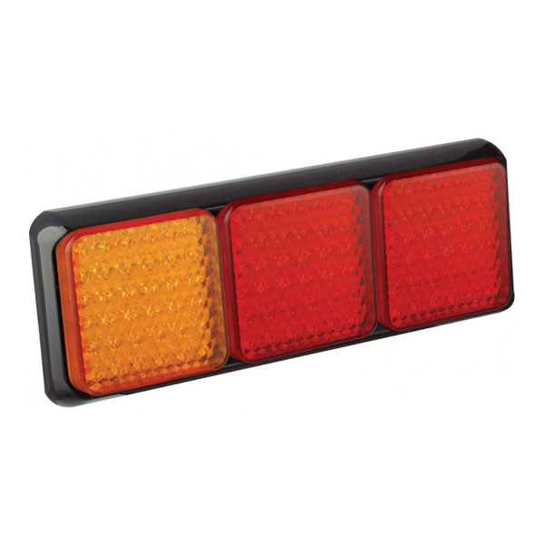 Baklampa 80BARRME Röd