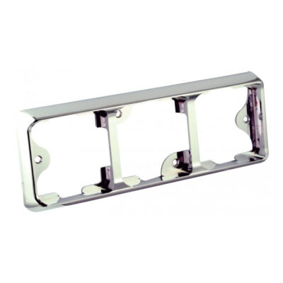 Lampsarg 3x80-serie Chrome