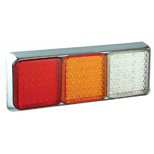 Baklampa 100CRAWME Röd
