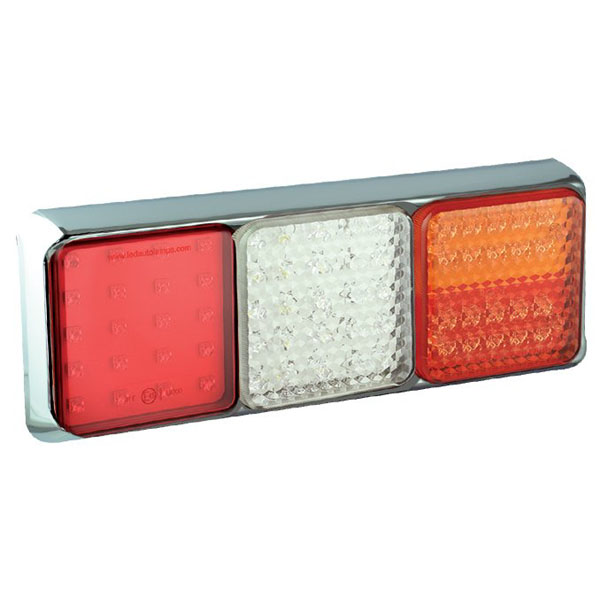 Baklampa 100CSTIWFMRE Röd