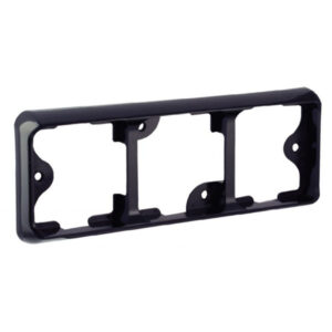 Lampsarg 3x100-serie Svart