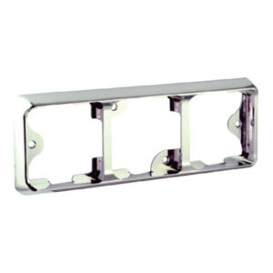 Lampsarg 3x100-serie Chrome