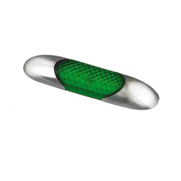 Interiör LED-list 100mm|Grön