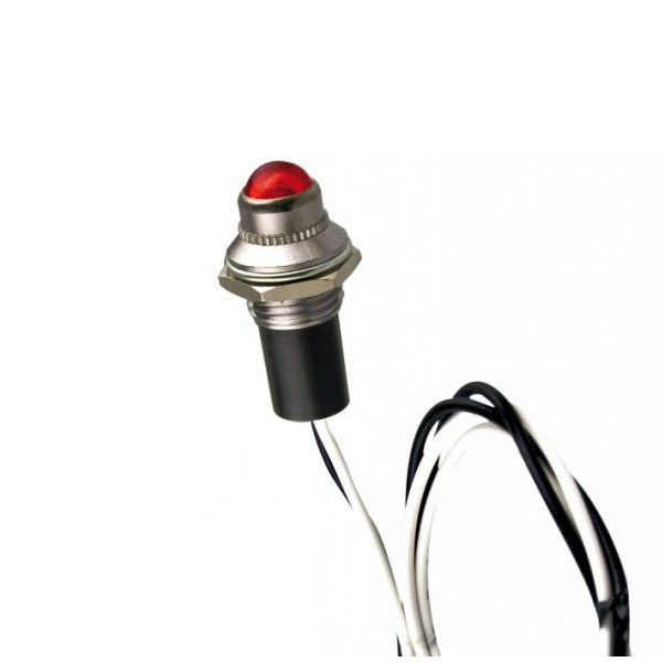 Signallampa Röd 15x30mm | 24V