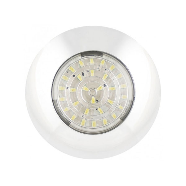 Interiörlampa Ø75mm|Vit - 24V