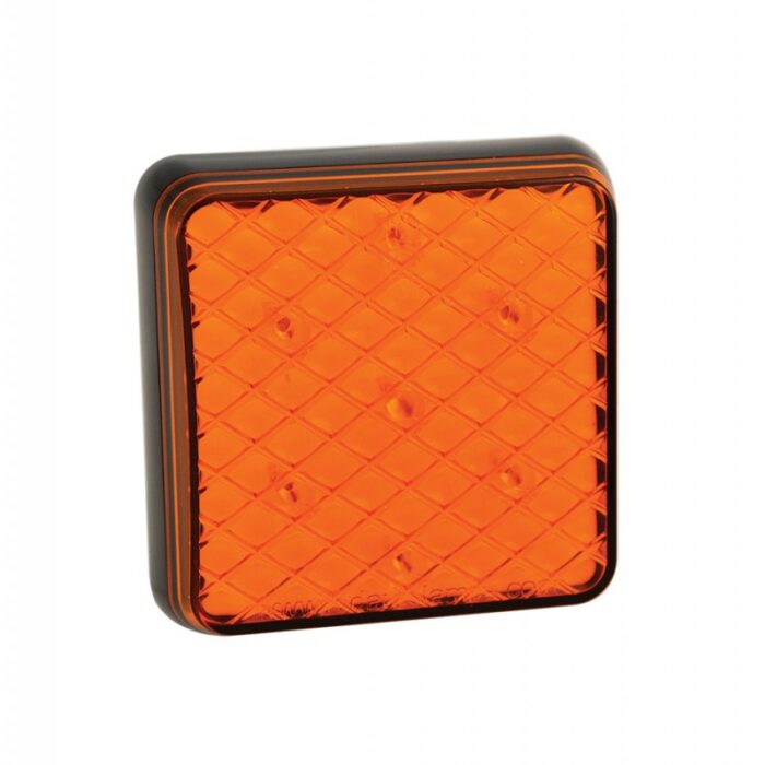 Baklampa Indikator 81AM - 12/24V (81x81mm)