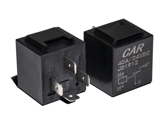 Relä 40A | 4-PIN | 24V