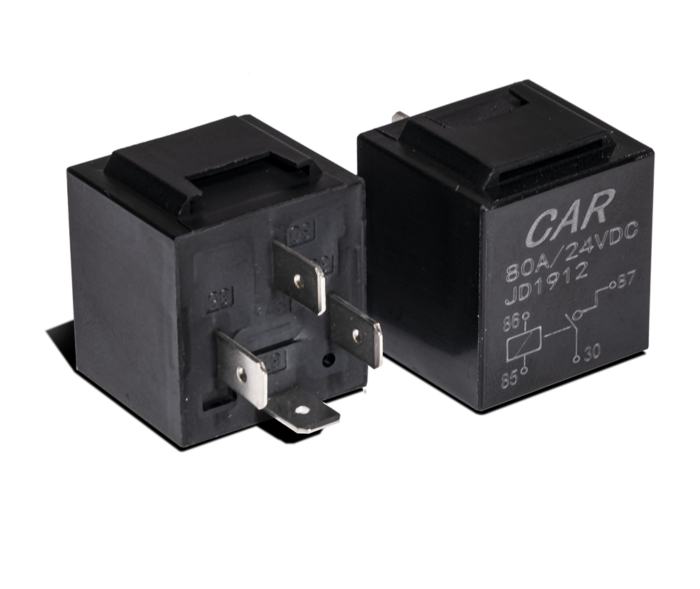 Relä 80A | 4-PIN | 24V
