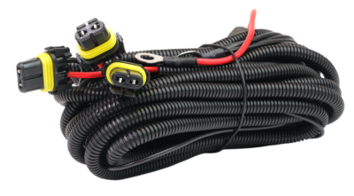 Relekaapelisarja 3kpl Lisävalo 12V|9006