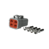 DTP-4 Connector Vrouwelijke set | 4-PIN