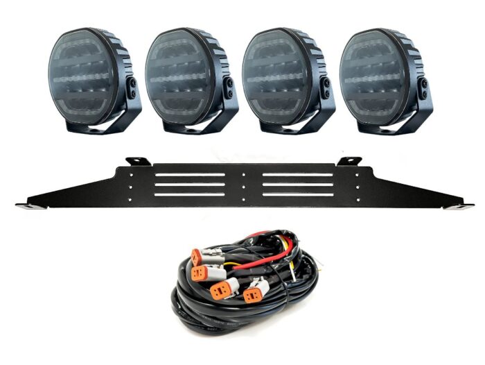 Extraljuspaket OZZ XR2 P7 Black X4